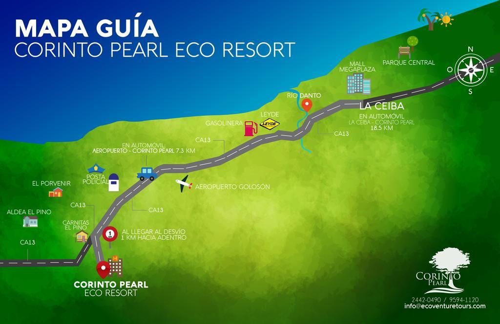 Corinto Pearl Eco Resort El Pino Exterior foto